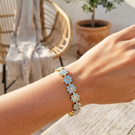 Bracelet jonc Marguerite