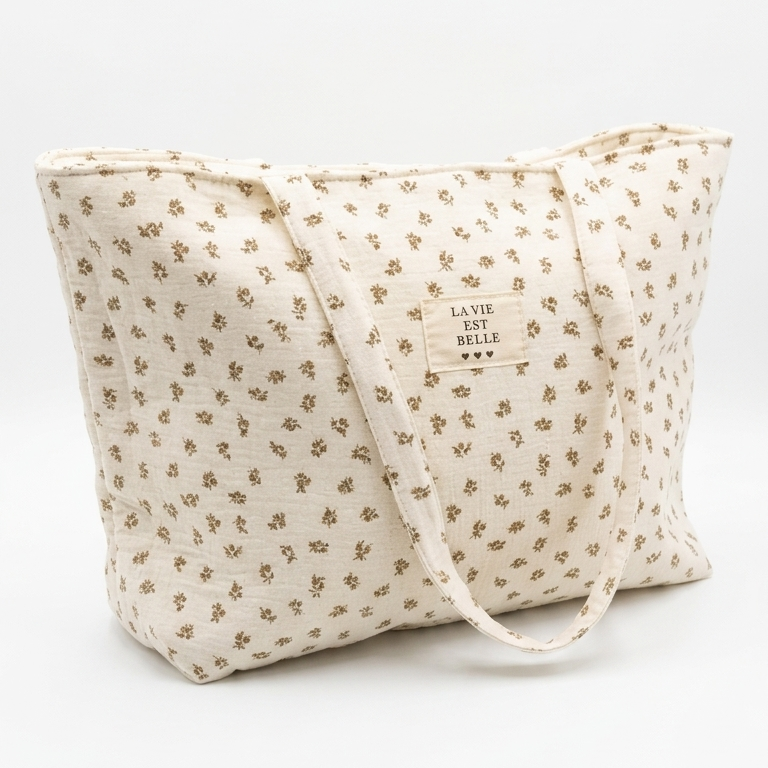 Cabas "La vie est belle"