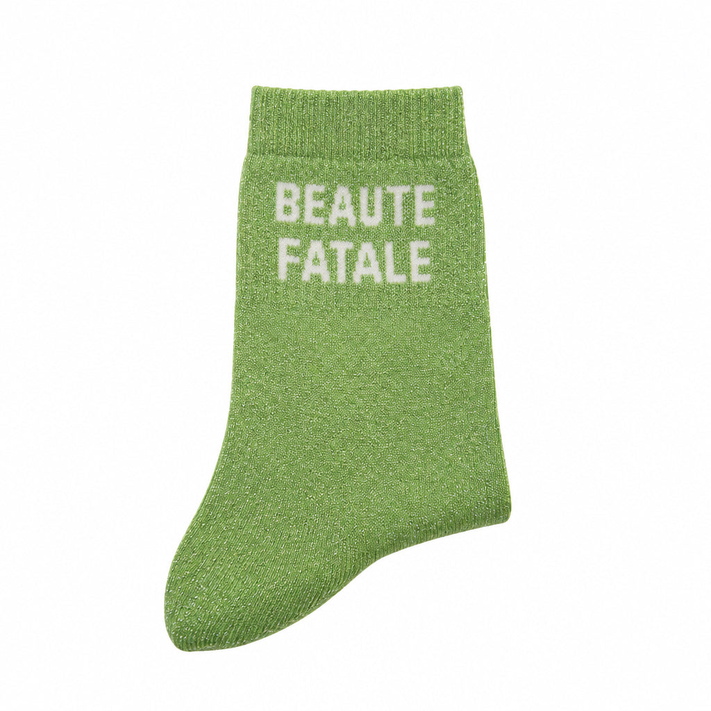 Chaussettes "Beauté fatale"