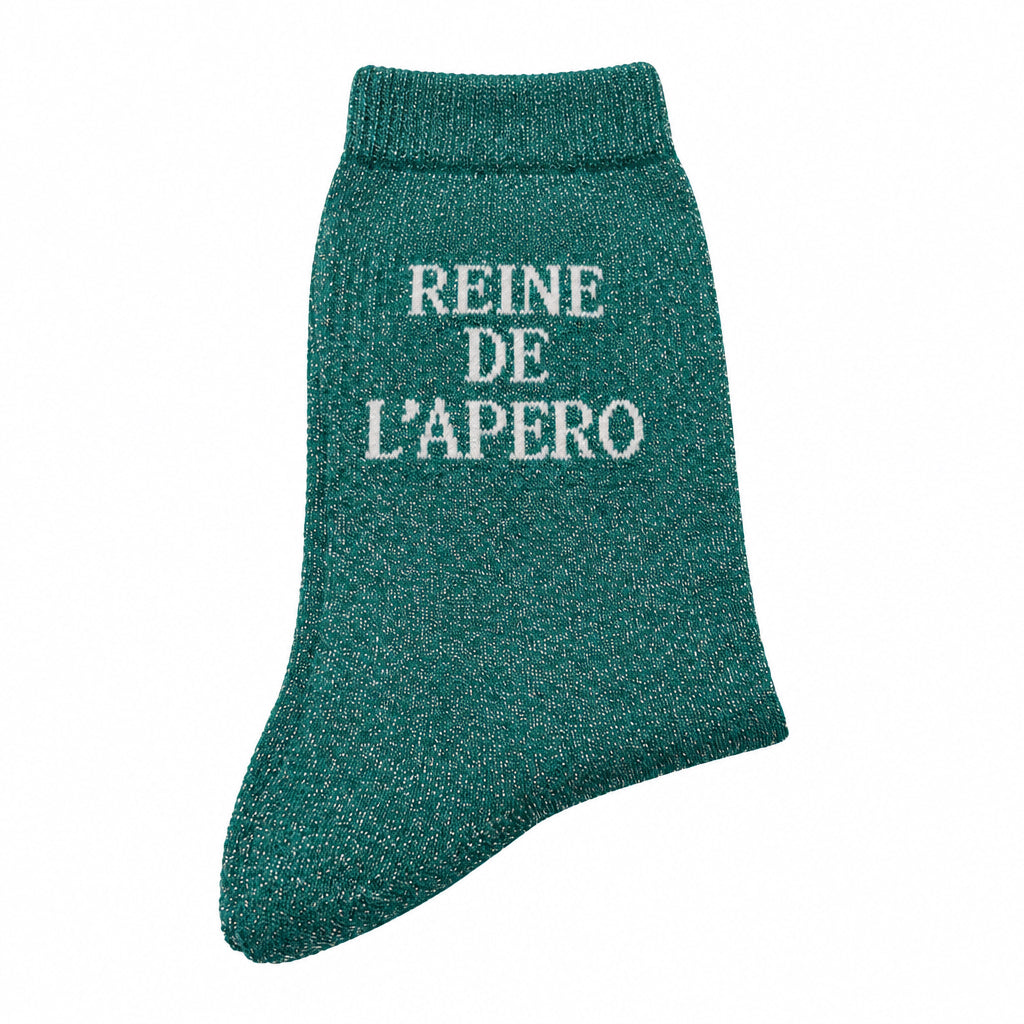 Chaussettes "Reine de l'apéro"