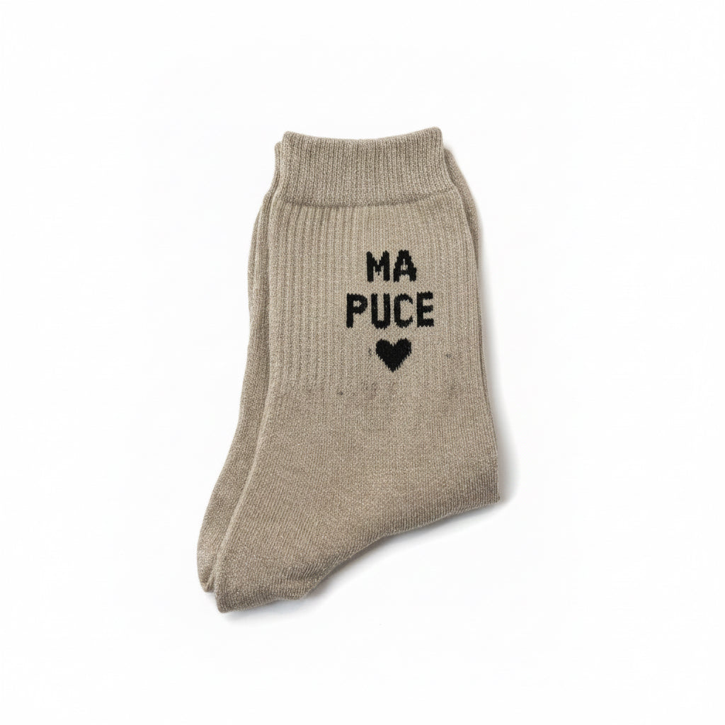Chaussettes "Ma puce"