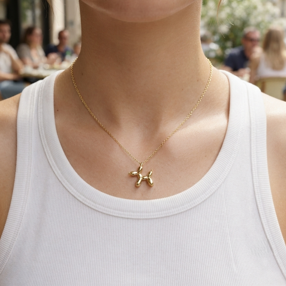 Collier Balloon Dog