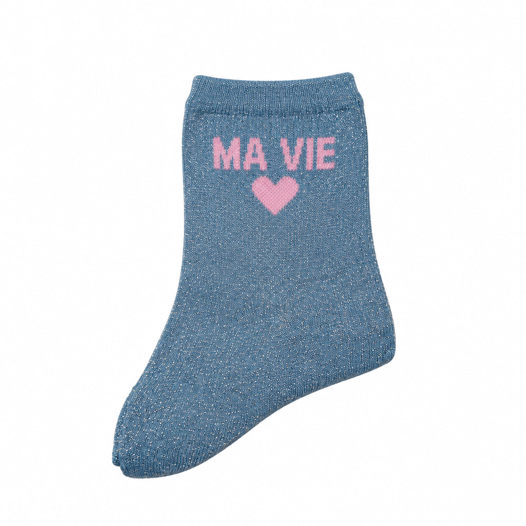 Chaussettes "Ma vie ♡"