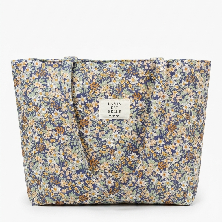 Cabas "La vie est belle"