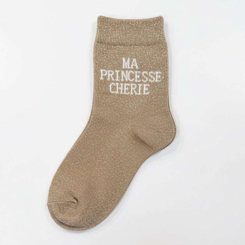 Chaussettes enfant "Ma princesse chérie"