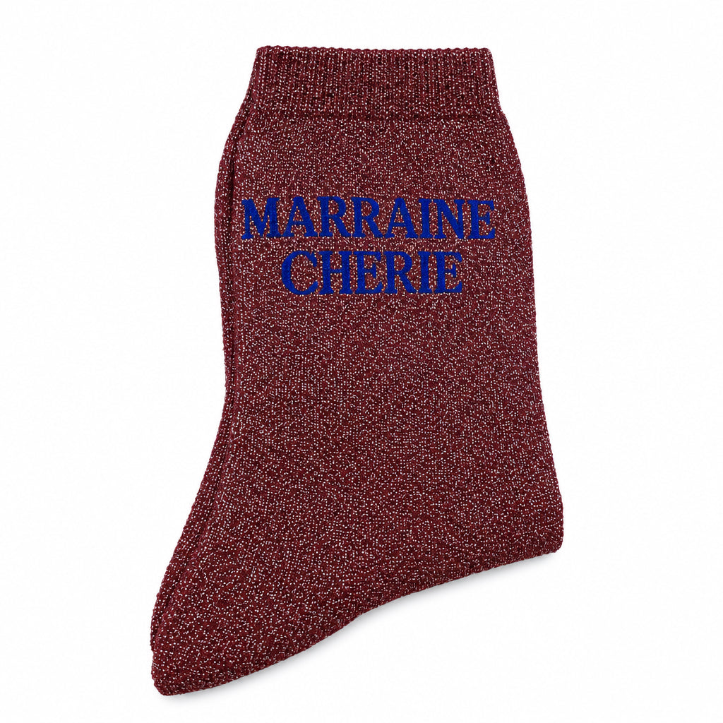 Chaussettes "Marraine chérie"